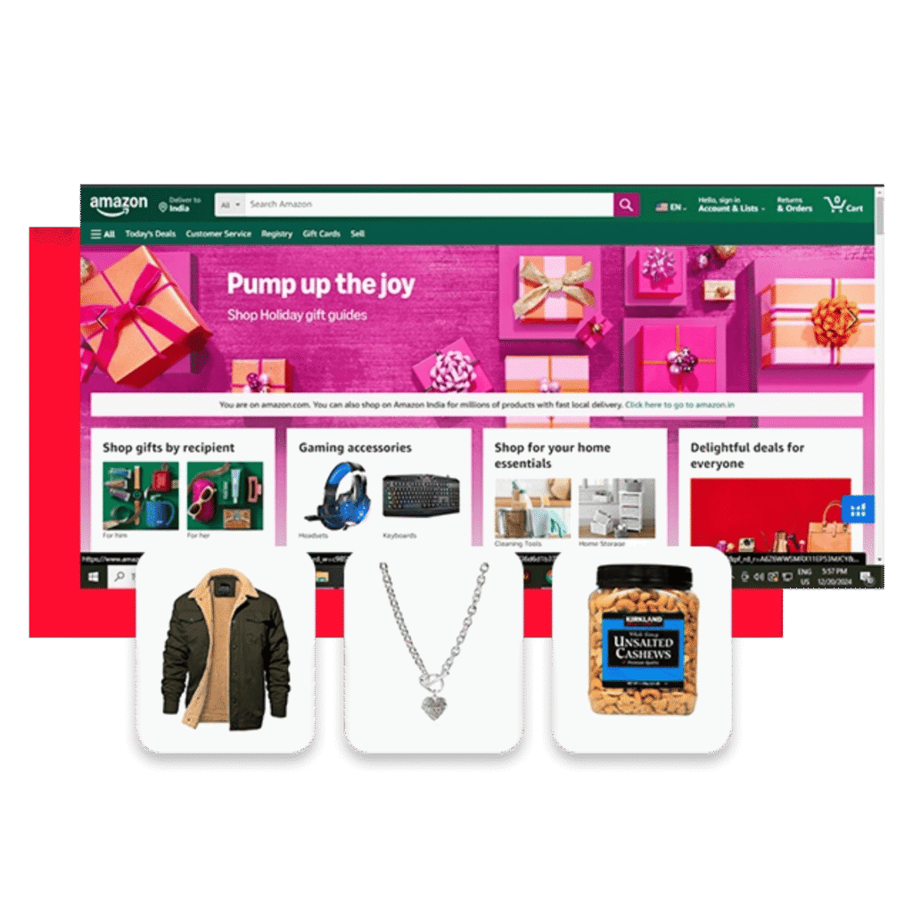 amazon dashboard
